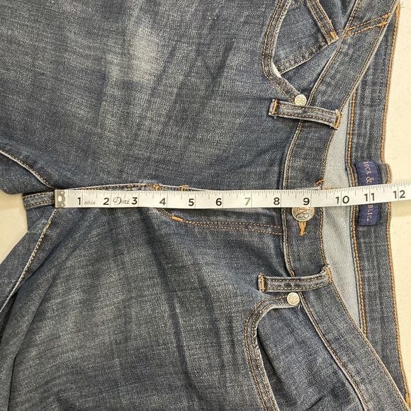 Rock‎ & Republic Kasandra Women's Dark Blue Mid Rise Jeans Size 12 - Picture 10 of 14